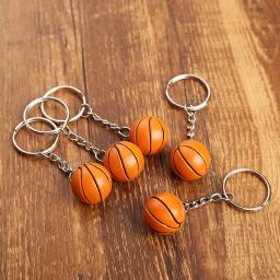 Basquete Chaveiro Ornamentos, Voleibol, Futebol, Bola de Praia Chaveiro, Anéis Esportivos, K6072, Presentes Empresariais - Image 4