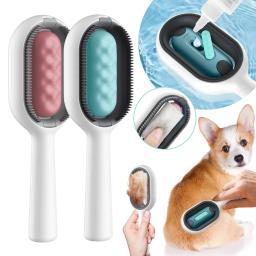 Pet Grooming Escova com Toalhetes e Tanque De Água, Massagem Pente, Removedor de Suprimentos, Pet Products, Cat and Dog Cleaning, Skin Care - Image 2