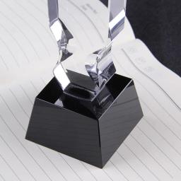 Transparente Cristal Troféu, Cinco Estrelas, Criativa Cerimônia de Premiação, Evento de Competição, Presente Artesanato, Home Decor, Personalizado, Novo, 1Pc - Image 5
