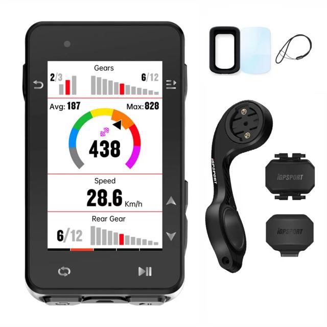 iGPSPORT iGS630S Computador de Bicicleta GPS com Mapa Global e Navegação Avançada