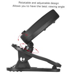Instrumentos de sopro Tuner, Suporta Mic e Clip-On, ajuste modos para saxofone, clarinete, trompete flauta, ET 3000W - Image 3