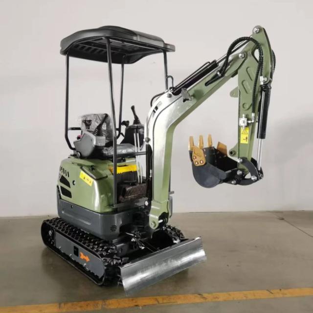 HaiLian Machinery Escavadeira Hidráulica 2 Toneladas Diesel para Agricultura e Pomares