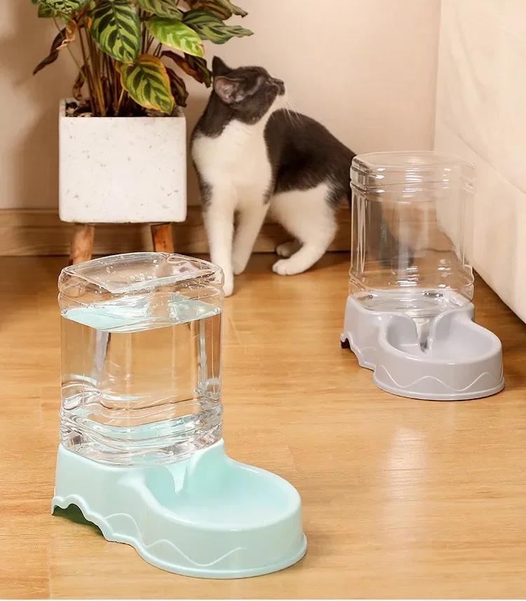 Alimentador Pet automático e beber tigela, grande capacidade combinação, gato e cão, 3.8L, balde de armazenamento de grãos, fornecedor - Image 1