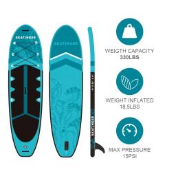 Paddleboard elétrico para esportes aquáticos, prancha de surf inflável, esportes aquáticos - Image 5