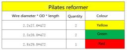 Unidade de parede de pilates, reformador de pilates, cadeira de pilates, equipamento de pilates, yoga, mangis, fio de aço, mola - Image 4