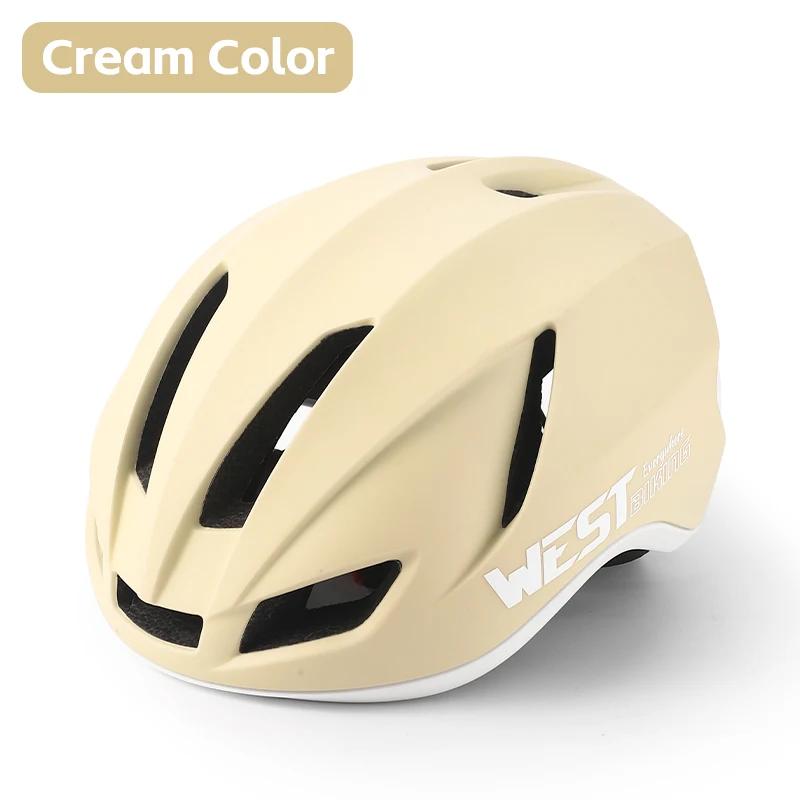 Bicicleta OCIDENTAL-Capacete Aero de Ciclismo para Homens e Mulheres, Multicolor, Tampas de Segurança Aerodinâmica, MTB, Enduro, Road Bike, Integrado, Leve - Image 1