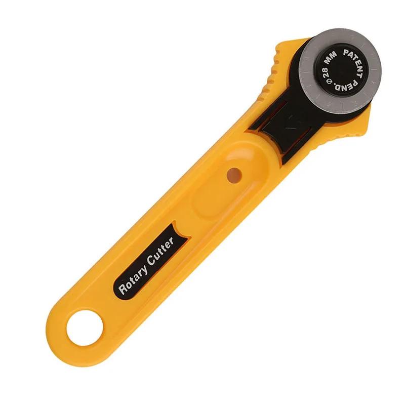 Cortador Rotativo para Patchwork: Faca de Roda Ideal para Tecido, Papel e Couro em Artesanato e Costura