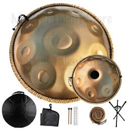 Novo tambor de mão de 17 notas 440/432Hz 22 polegadas Tambor de mão de aço D menor, tons personalizáveis para C/E major e E menor, 14,12,10,9nota - Image 1