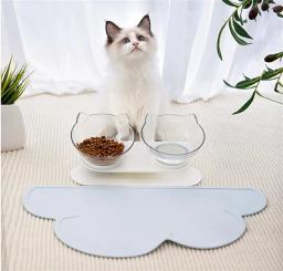 Esteira De Alimentação De Silicone Para Animais De Estimação, Tapetes De Água Impermeáveis, Cat Placemat, Bandeja De Silicone, Almofada para Alimentador Conveniente - Image 3