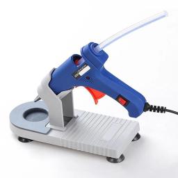 Plástico Hot Glue Gun Holder, Base Stand, armazenamento Rack, Ferramentas, Home DIY, Ferramentas de Reparo, Organizador, Derreter, 1Pc - Image 4