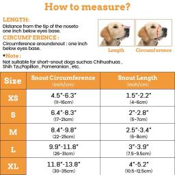 Ajustável anti-latido pet boca focinho, máscara de malha para cães, focinhos respiráveis para cães, alças de nylon, acessórios para cães - Image 6