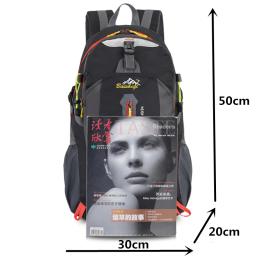 Mochila de escalada ao ar livre para homens, sacolas esportivas de trekking, mochilas unissex de montanhismo para homens, 40L - Image 3