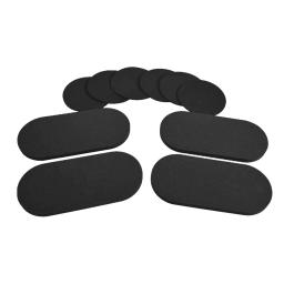 Drum Muffling Damper Pad para iniciantes e tambor profissional, Patch de pedais duplos, acessório durável, 10x - Image 3