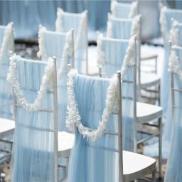 5 pçs flores artificiais pendurado glicínias videira seda falso flor guirlanda decorações para festa de casamento casa parede pano de fundo decoração - Image 6