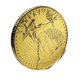 Moedas colecionáveis de ouro fino de 1/2 oz, estátua unida da américa, liberdade, desafio, moeda, presente de ano novo, coleção requintada 2021/2016 - Image 6