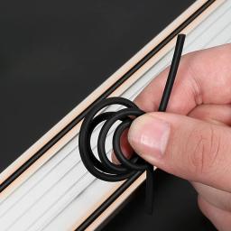 Régua De Proteção De Corte De Arte De Alumínio, Régua De Desenho Artesanal, Anti Slip Retilínea Escala, Ferramentas DIY, Escala De Carpintaria - Image 5