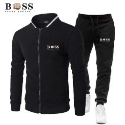 Conjunto de calças temperadas de beisebol masculino, conjunto esportivo, moda clássica, novo estilo, primavera e outono, 2024 - Image 1