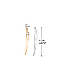 Bent Trava Gancho Conjunto para trança, Crochet Agulha, Dreadlocks Tool, Tricô Crochet Ganchos, extensões de cabelo, 9 Pcs - Image 4