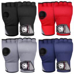 Luvas De Boxe Metade Do Dedo Gel, Envoltório Da Mão, Muay Thai, MMA, Kickboxing, Artes Marciais, Soco, Treinamento De Velocidade, Interno - Image 3