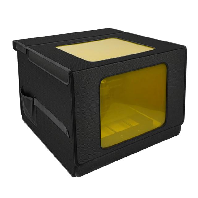Árvore-Gravador a Laser com Ventilação e Capa Protetora para CNC Router 3018 - Proteção Ocular Inclusa - Dimensões 520x475x405mm
