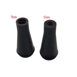 Flecha cabeça de tiro com arco, 50 peças cabeça de borracha fecho de flecha mira, campo de ponta de flecha para 6mm 8mm de diâmetro externo - Image 2