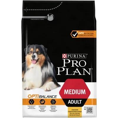Alimento Seco Purina Pro para Cães Adultos de Raças Médias com Frango e Arroz - 3kg