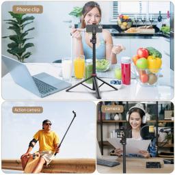 Ulanzi-MT-79 Light Stand, tripé portátil para telefone, clipe, câmera de ação, cob portátil, liga de alumínio, 2m - Image 5