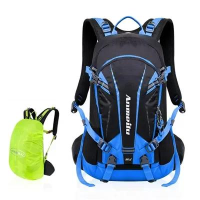 Mochila Impermeável e Respirável de 20L para Ciclismo, Caminhadas e Camping com Sistema de Hidratação