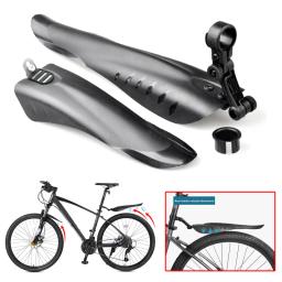 Bicicleta dianteira e traseira pára-lamas pneu, roda Fender, proteção contra respingos acessórios, estrada MTB bicicleta, preto, 20 ", 22", 24 ", 26", 2pcs - Image 1