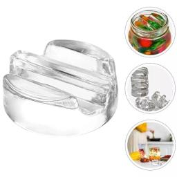 Tampa De Fermentação De Vidro Pesado, Punho Fácil Do Punho, Jarra De Pickle, Tampa De Fermentação, Cozinha, 1Pc - Image 2