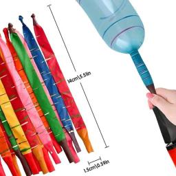 20/50/100 pçs 85cm foguete voador balões estridentes para o festival de aniversário ar inflável festa peido bug balão com bomba crianças brinquedo - Image 6