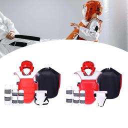 Multifuncional Professional Taekwondo Protective Gear Set, Groin Guard, Uniforme para Casa, Ginásios, Instalação simples - Image 3