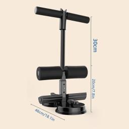 Equipamento abdominal para cima, ventosas, suporte para tornozelo, dispositivo fitness ajustável, esportes, exercícios físicos - Image 6