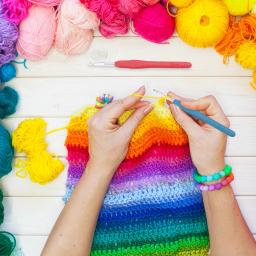 Alumínio Crochet Ganchos Com Punho De Silicone, Agulhas De Tricô, Camisola DIY, Weave Ferramenta De Costura, 1 Conjunto - Image 4
