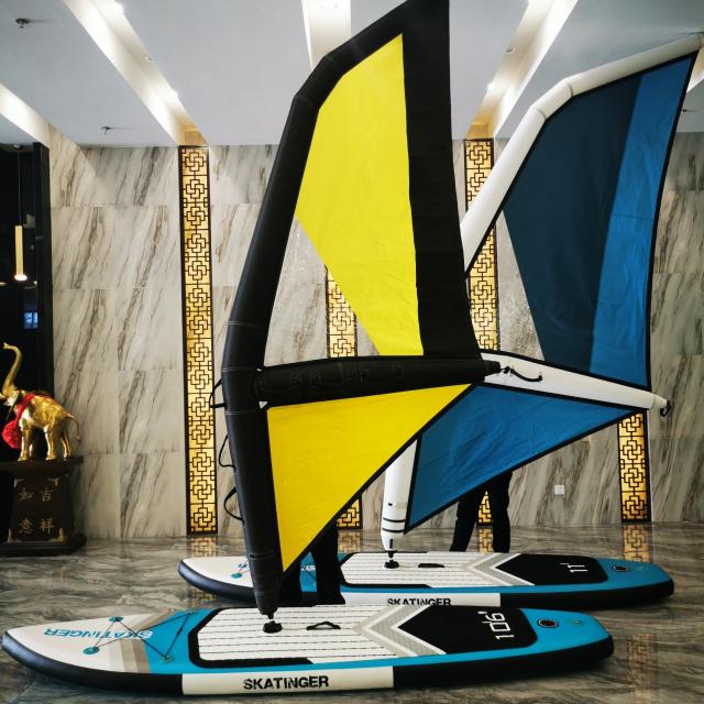Prancha de Windsurf de Dupla Camada para Racing Kite com Velas Infláveis - Fabricação Chinesa no Atacado