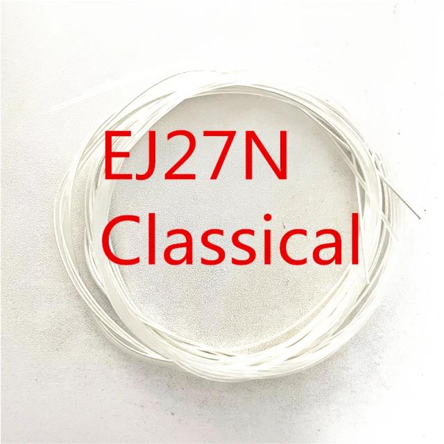 Cordas de Guitarra Clássica Nylon Core Prateado com Enrolamento de Cobre - Modelos J45, J46, J49 e EJ27N