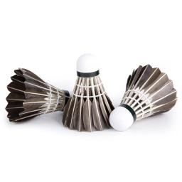 Profissional Estável Badminton Peteca, Pena Do Ganso Negro, Bola De Raquete, Treinamento Esportivo, 3 Pcs, 6 Pcs, 12Pcs - Image 4