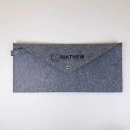 Bolsa de feltro para teclado mecânico, bolsa de feltro para teclado 60% 75% 100% layout, bolsa de poeira/capa, bolsa periférica, armazenamento/contenção - Image 2