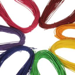Elastic Cord Beading Threads, Stretch String para Fazer Jóias, Cordões de Fabricação de Tecido, Pulseiras DIY, Pulseiras Trançadas Apx, 1mm, 25 jardas - Image 6