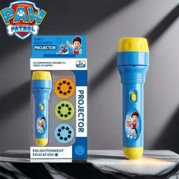 Patrulha pata bonito dos desenhos animados criatividade brinquedo crianças tocha lâmpada lanterna projetor brinquedo anime lanterna projetor tocha lâmpada brinquedos - Image 1