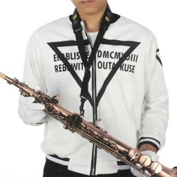 Correia de pescoço saxofone com gancho, estilo nacional alças para sax, clarinete, alça de pescoço oboé, acessórios para instrumentos de sopro - Image 4