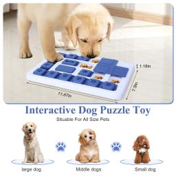 Brinquedos interativos para cachorros, treinamento, DogEnrichment Toys, grandes, médios, pequenos, inteligentes Pet Puzzles - Image 1