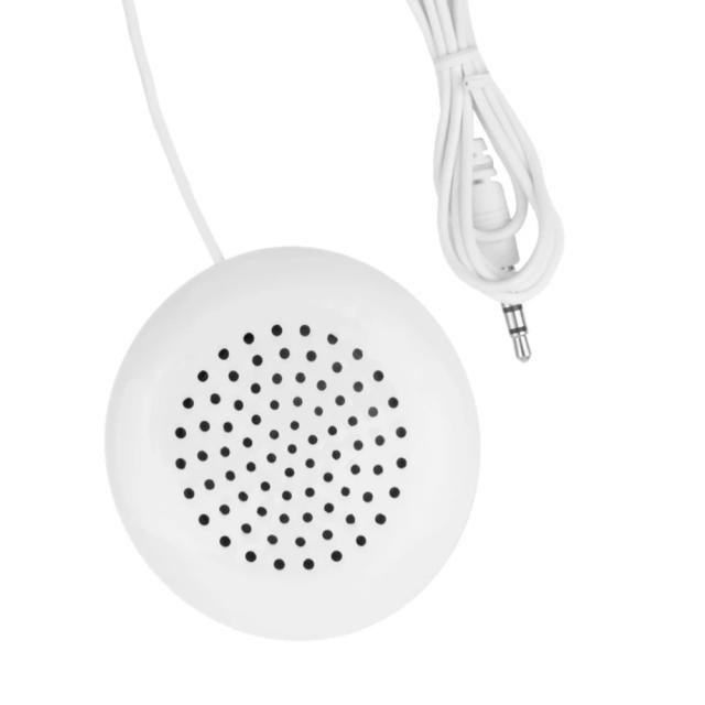Alto-falante portátil mini com conexão 3,5mm para música em dispositivos MP3, MP4, PC, laptops e celulares