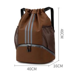 Bolso de bola grande para homens e mulheres, sacos de ginástica, viagem, acampamento, fitness, basquete, estudantes, mochilas esportivas femininas, masculino - Image 4