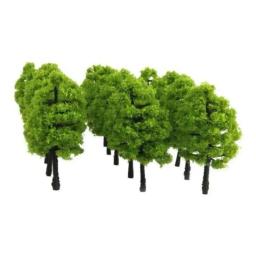 20 pçs 3.5cm modelo árvores trem layout ferroviário diorama mini cenário escala de plástico cena construção paisagem decoração da árvore em miniatura - Image 4