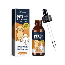 Pet Nutrição Suplemento para Digestão Saúde, Cuidados Gastroinários, Estômago Condicionado, Melhorar o Apetite, Dog Health Drop - Image 2