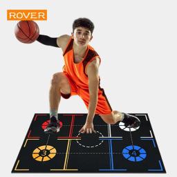 Tapete de trem de basquete, material antiderrapante à prova de som, crianças adolescentes, treinamento de controle de bola interna, espessamento de broca dribbling - Image 1