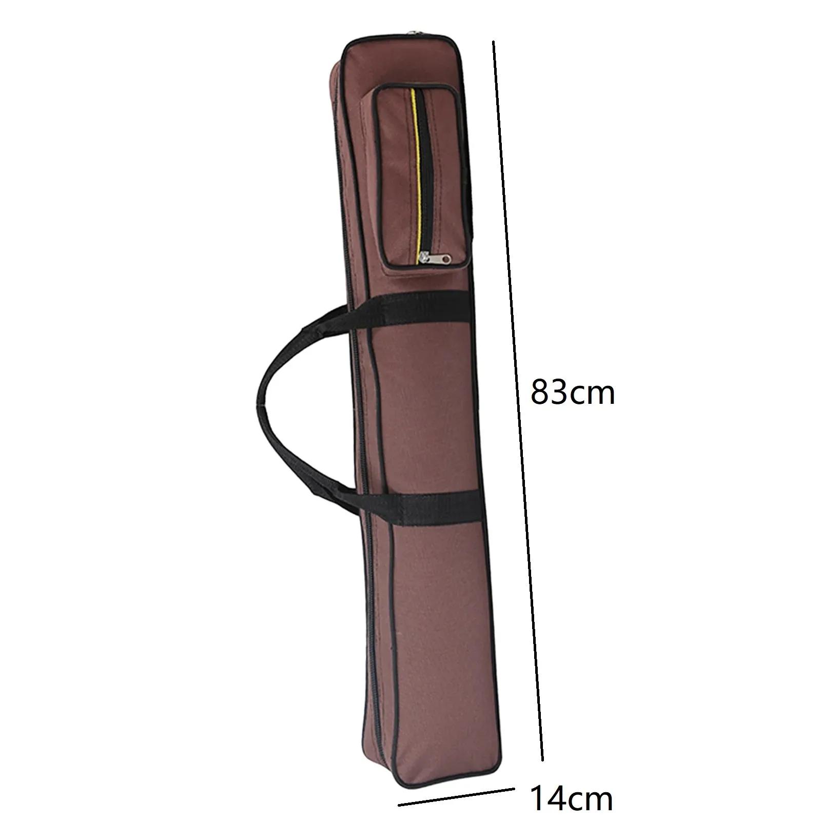 3x4 casos de taco de bilhar 1/2 snooker piscina cue saco portátil leve macio bilhar cue vara bolsa de armazenamento acessórios esportivos - Image 1
