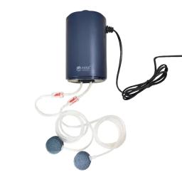 Silencioso aquário oxigênio bomba de ar com válvula de retenção, tanque de peixes, quatro saída, grande oxigenador, compressor aerador, 220V, 14W - Image 2