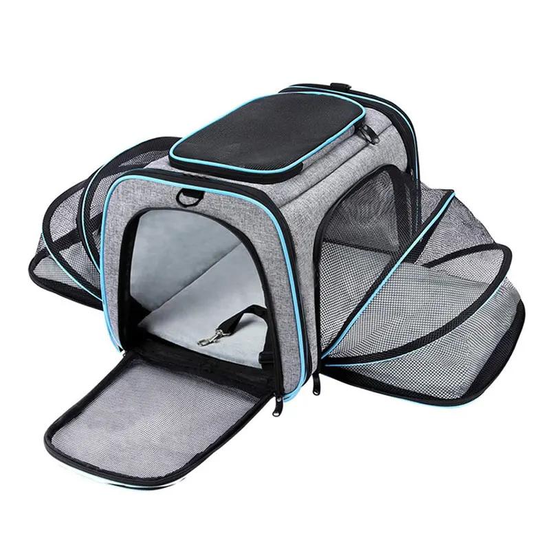 Portátil Respirável Pet Transportadores Mochila, Bolsa de Ombro Dobrável, Bolsa de Transporte, Gato e Cão Transportador, Viagem, Outgoing - Image 6